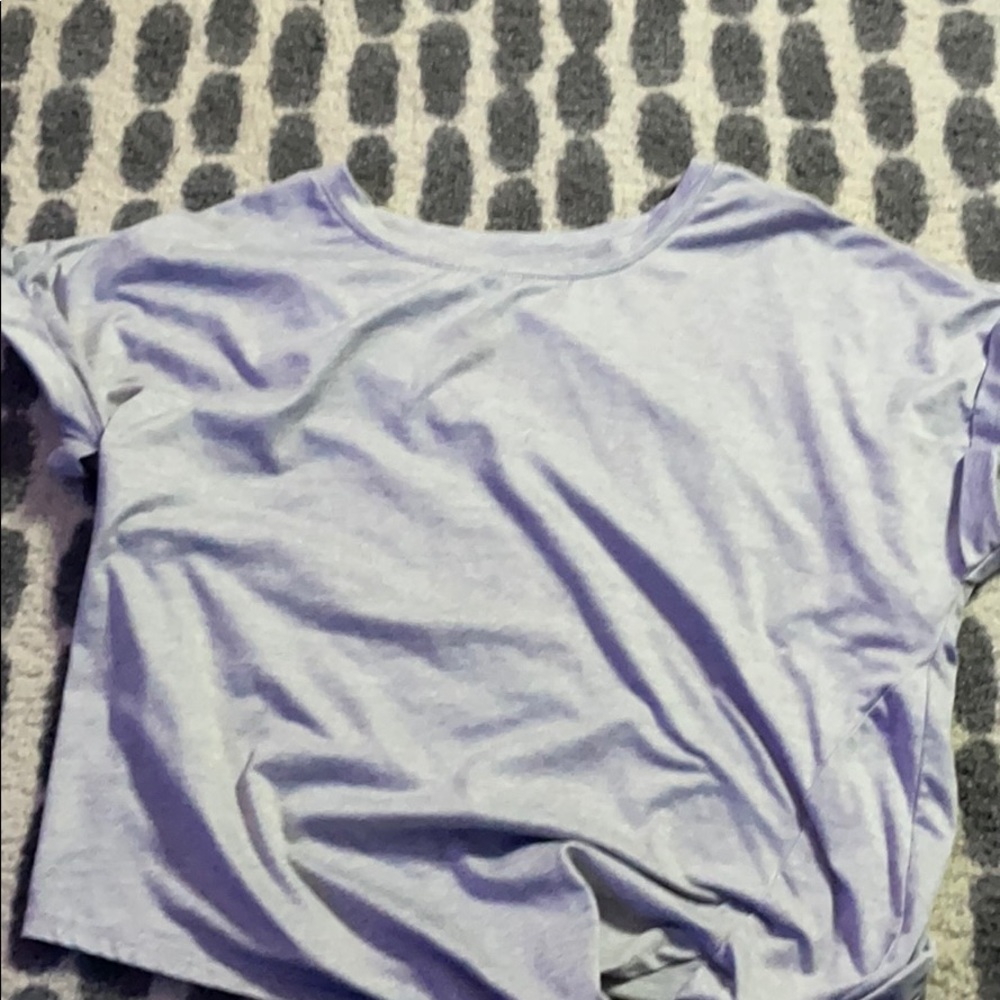 Grey knot shirt